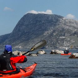 paddlers on the Isle of Harris